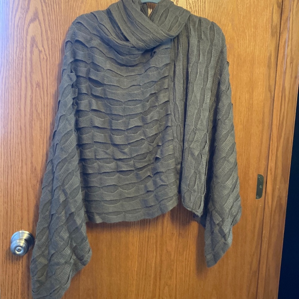 Sweater cape
